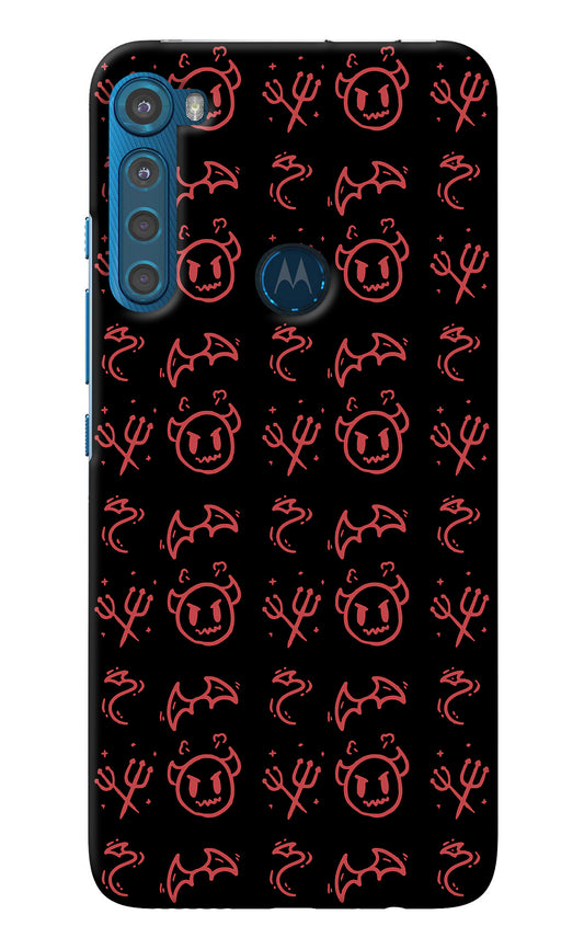 Devil Motorola One Fusion Plus Back Cover