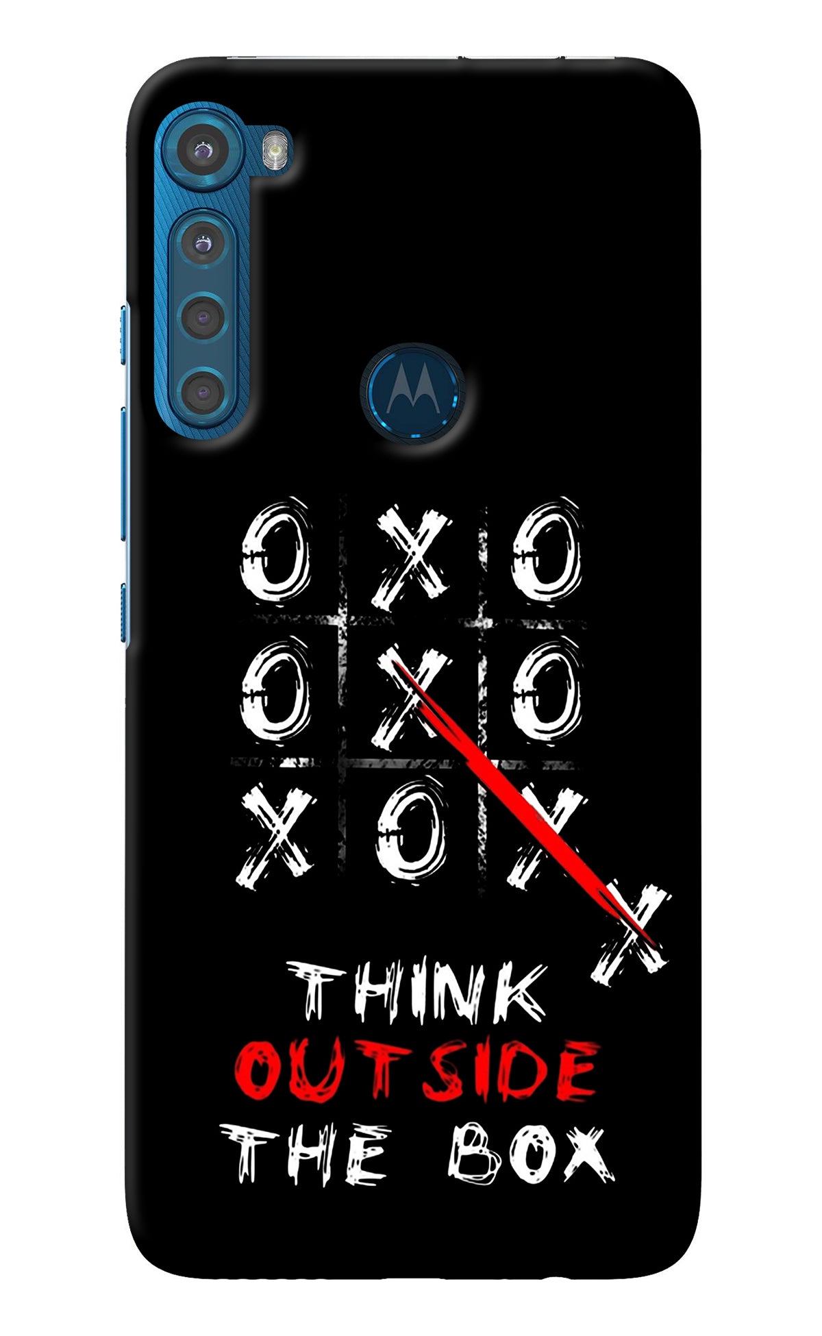 Think out of the BOX Motorola One Fusion Plus Back Cover