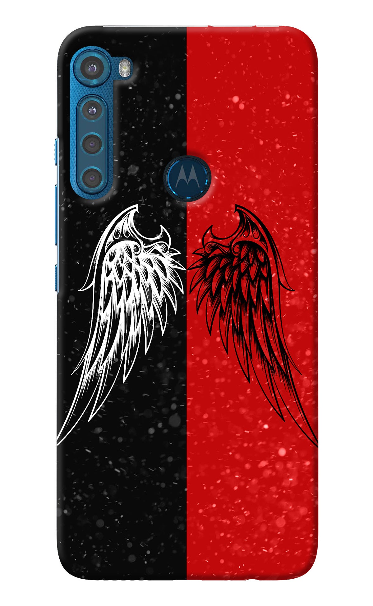 Wings Motorola One Fusion Plus Back Cover