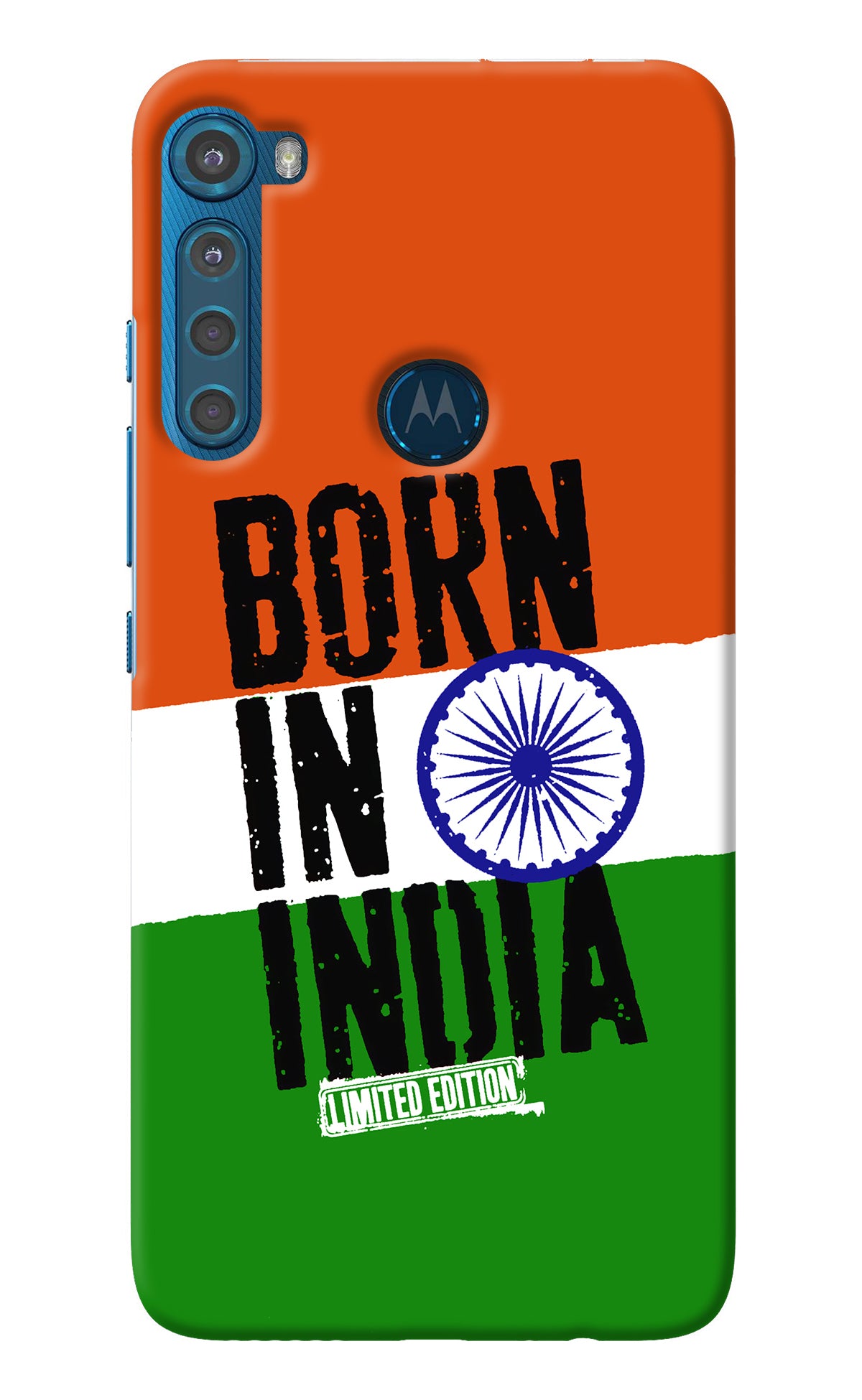 Born in India Motorola One Fusion Plus Back Cover