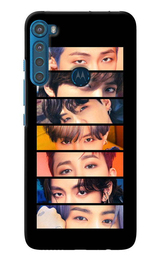 BTS Eyes Motorola One Fusion Plus Back Cover