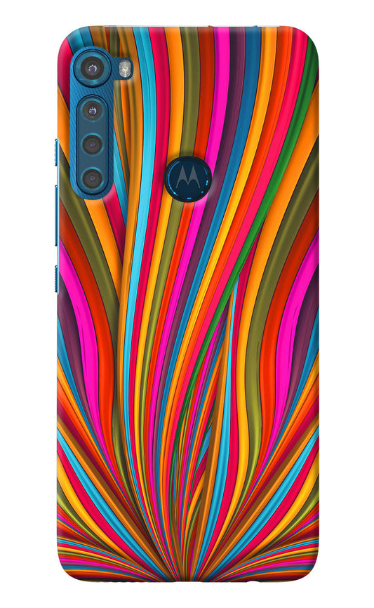 Trippy Wavy Motorola One Fusion Plus Back Cover