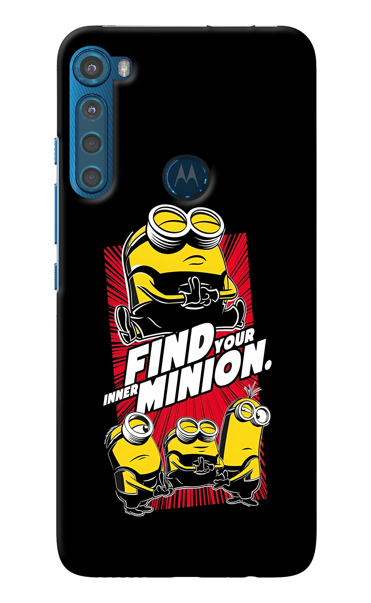 Find your inner Minion Motorola One Fusion Plus Back Cover