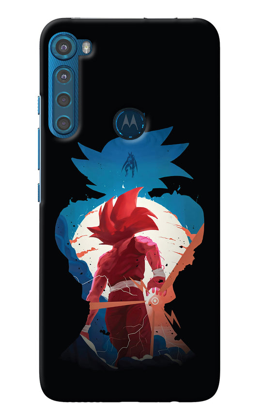 Goku Motorola One Fusion Plus Back Cover