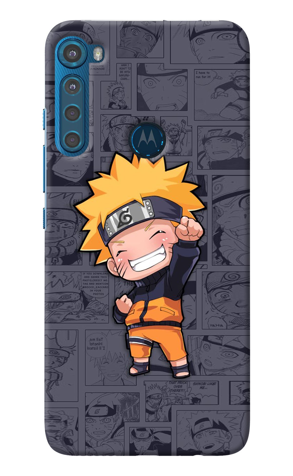 Chota Naruto Motorola One Fusion Plus Back Cover