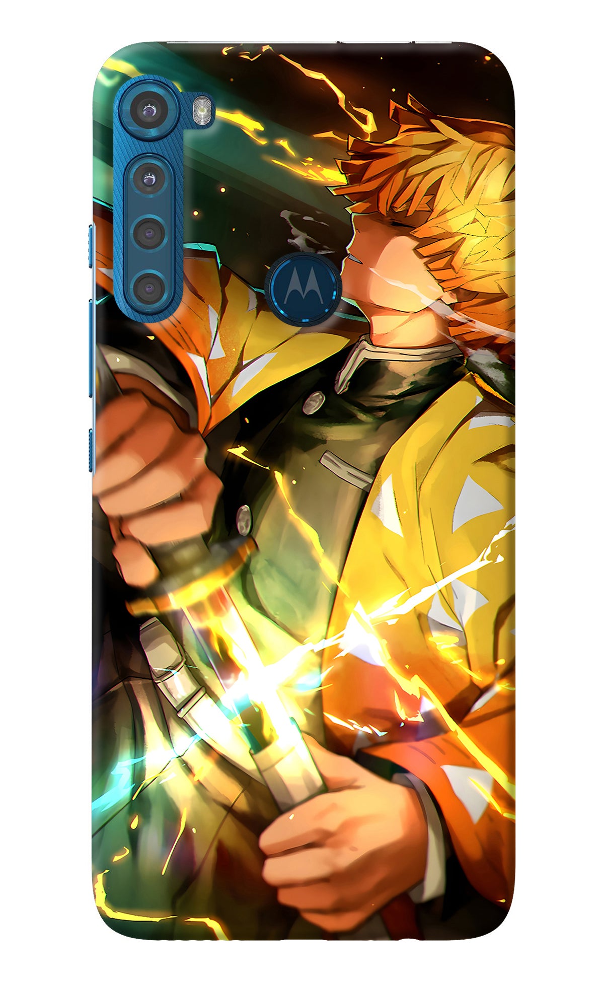 Demon Slayer Motorola One Fusion Plus Back Cover