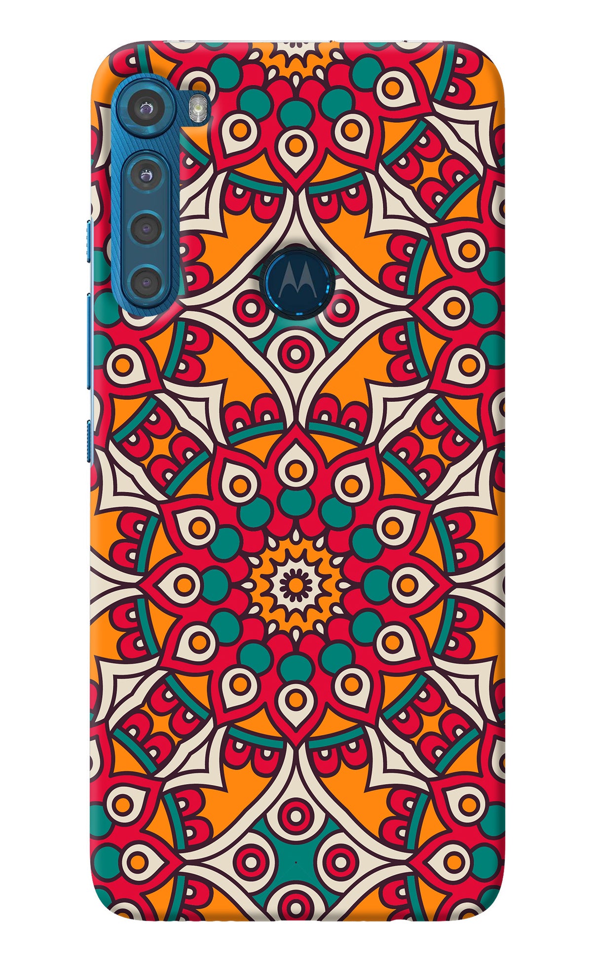 Mandala Art Motorola One Fusion Plus Back Cover