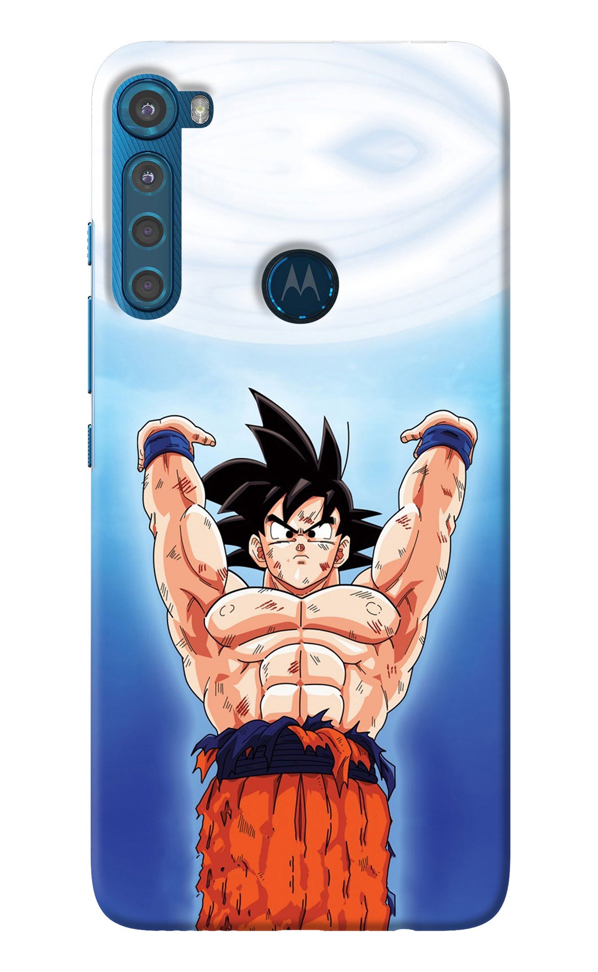 Goku Power Motorola One Fusion Plus Back Cover