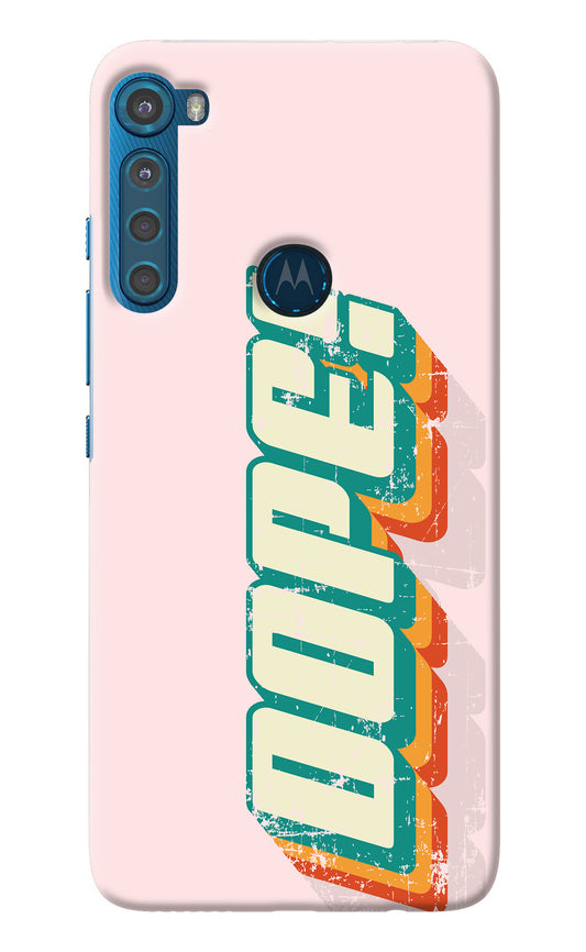 Dope Motorola One Fusion Plus Back Cover