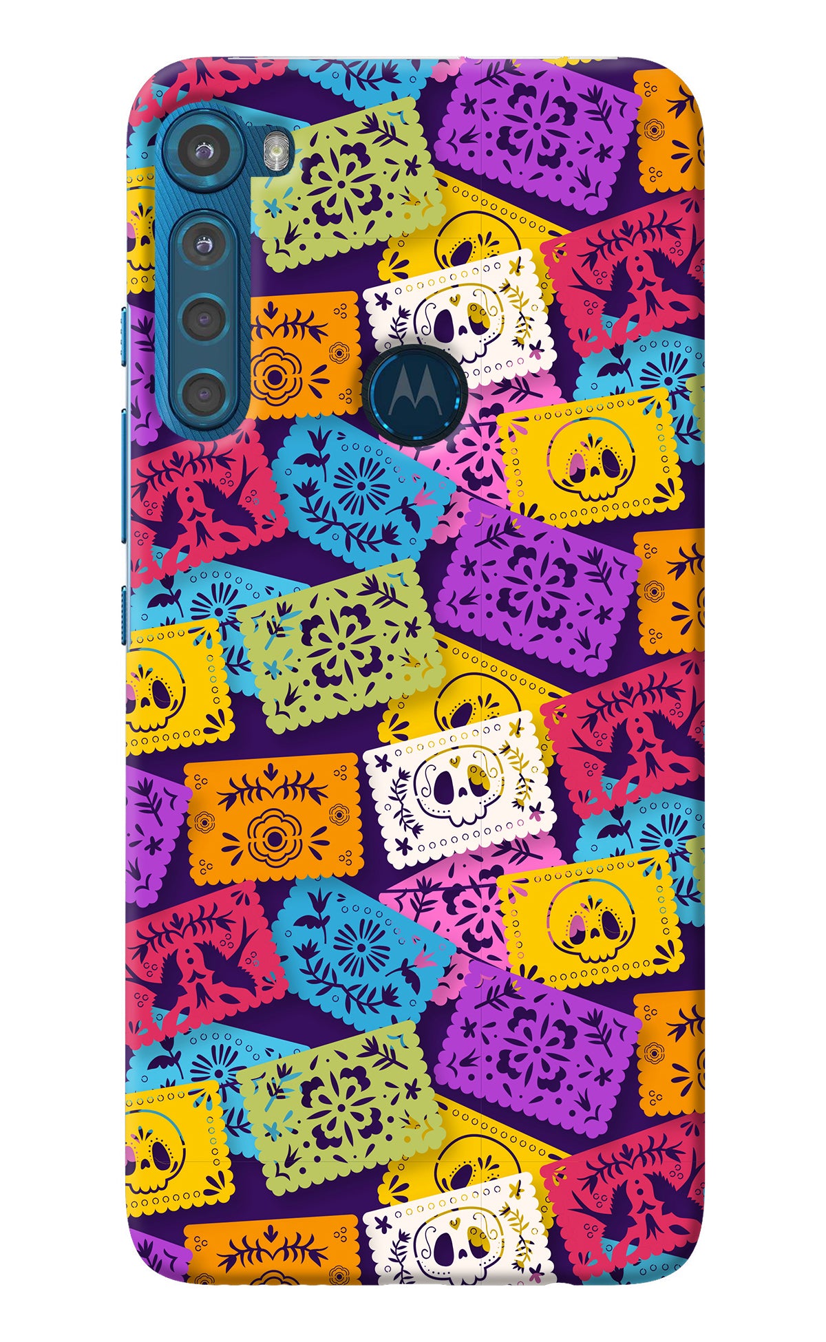 Mexican Pattern Motorola One Fusion Plus Back Cover