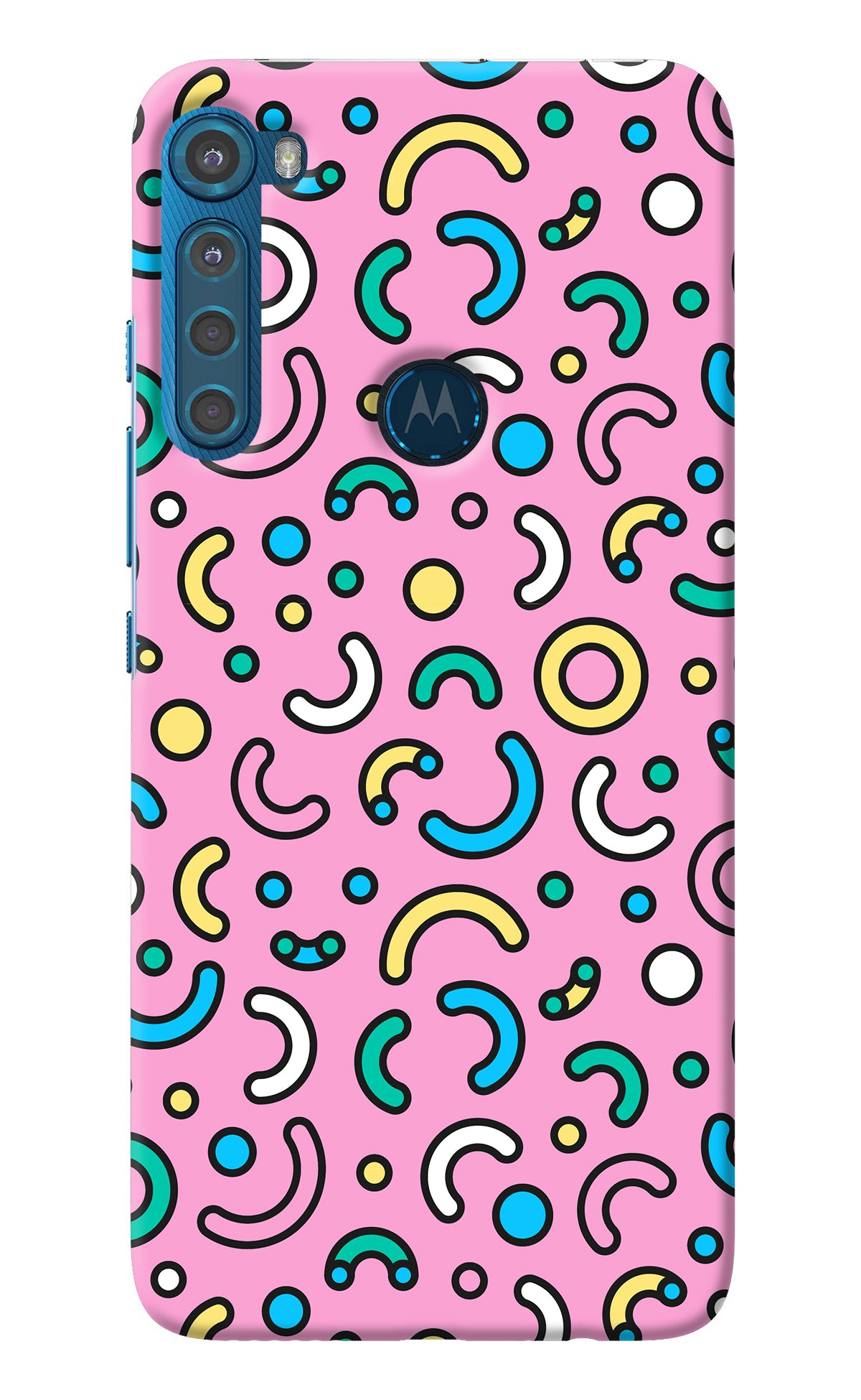 Memphis Design Motorola One Fusion Plus Back Cover