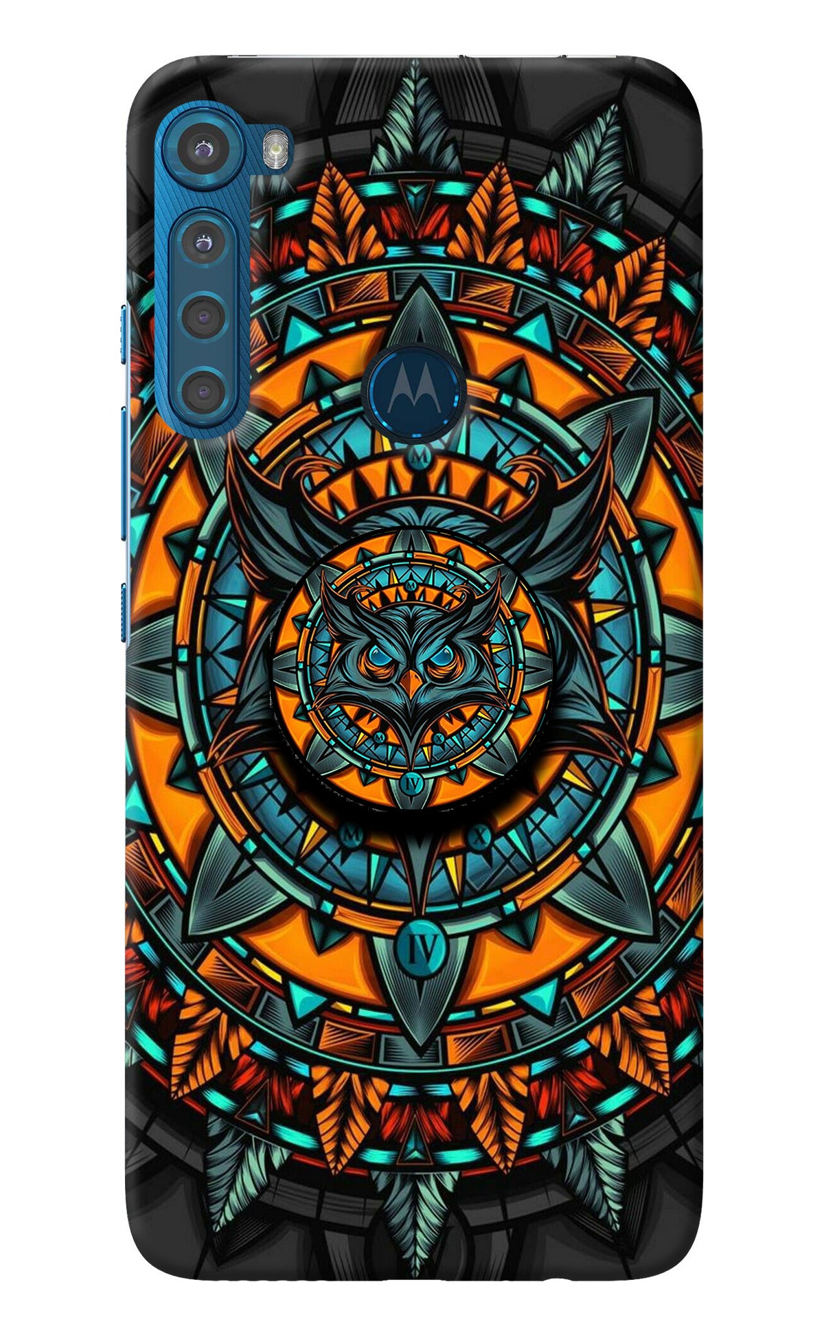 Angry Owl Motorola One Fusion Plus Pop Case