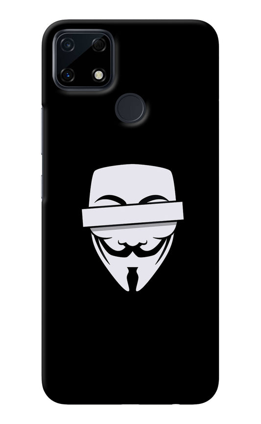 Anonymous Face Realme Narzo 30A Back Cover