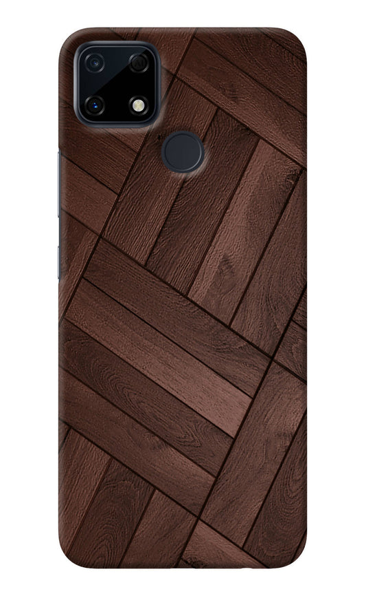 Wooden Texture Design Realme Narzo 30A Back Cover