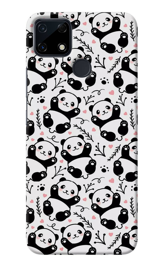 Cute Panda Realme Narzo 30A Back Cover
