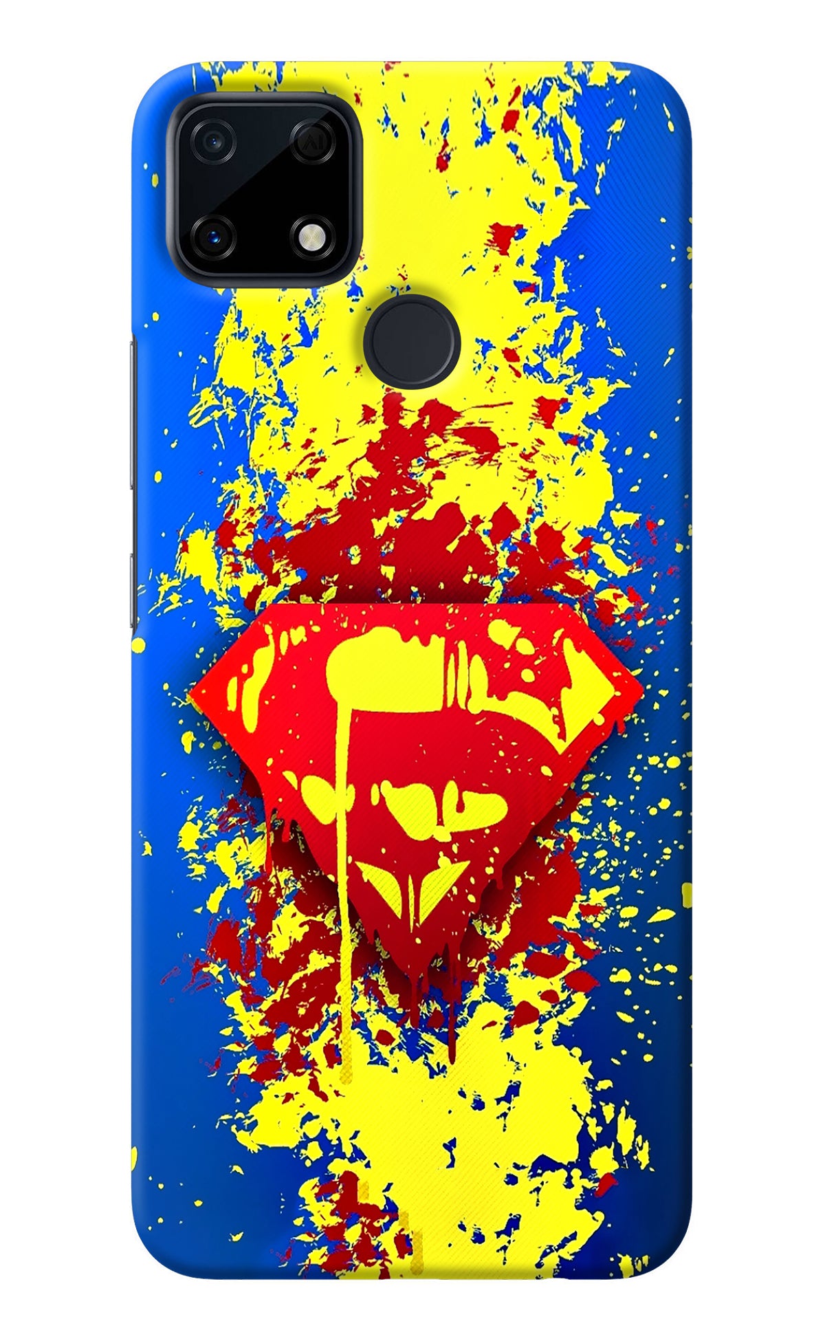 Superman logo Realme Narzo 30A Back Cover