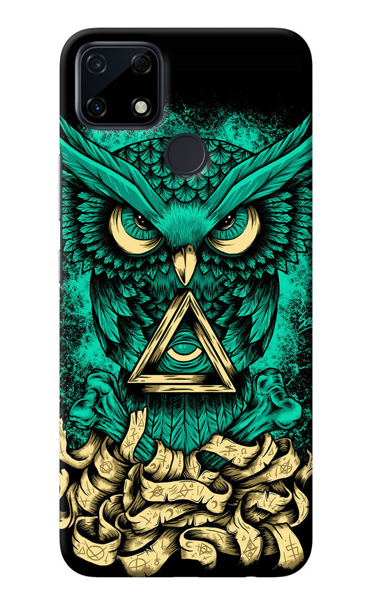 Green Owl Realme Narzo 30A Back Cover