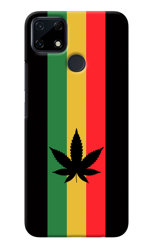 Weed Flag Realme Narzo 30A Back Cover