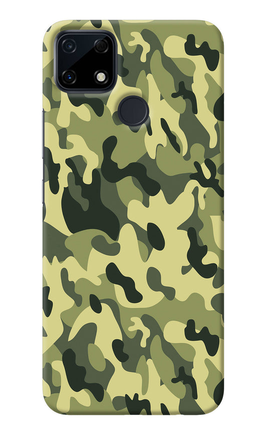 Camouflage Realme Narzo 30A Back Cover