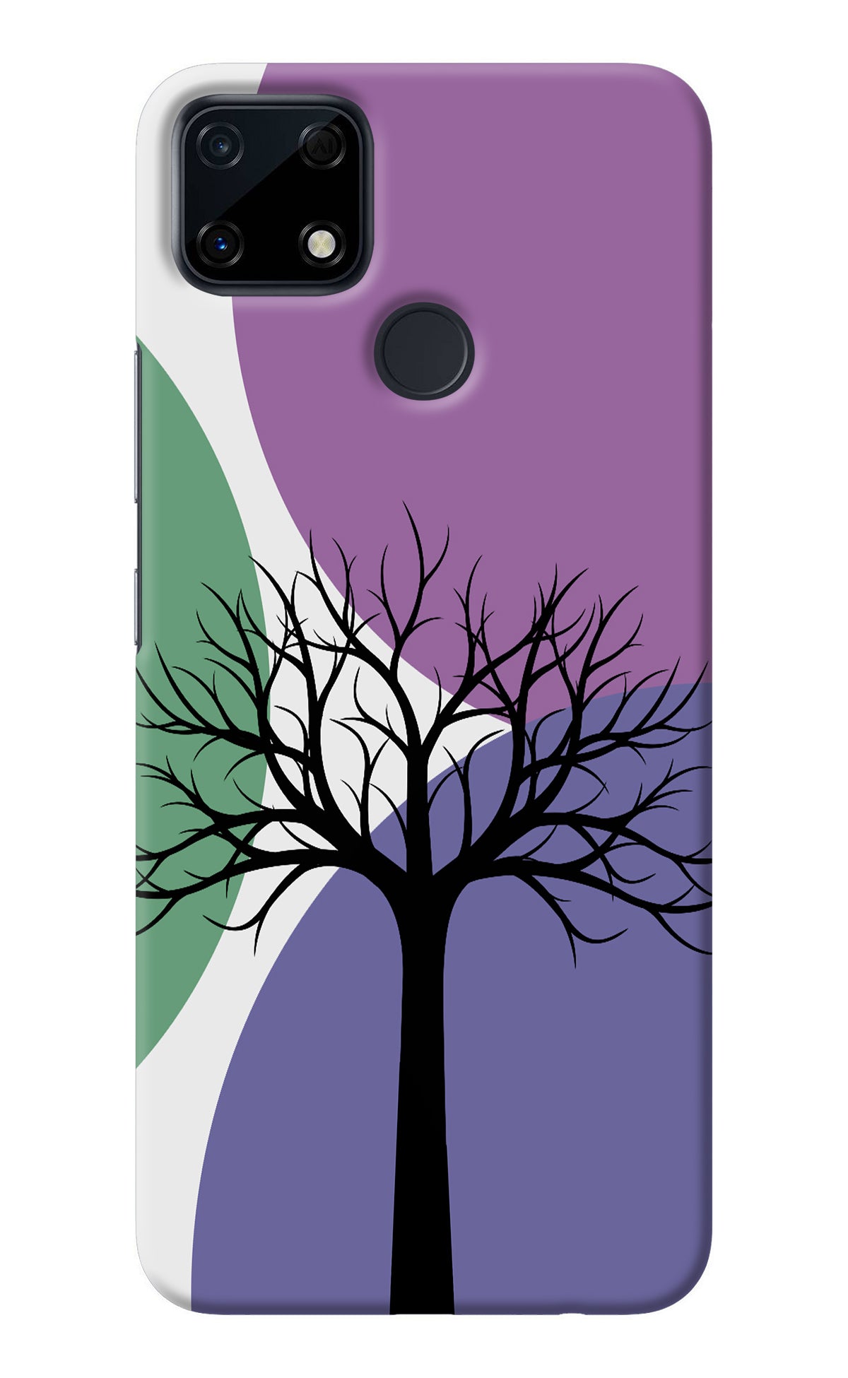 Tree Art Realme Narzo 30A Back Cover