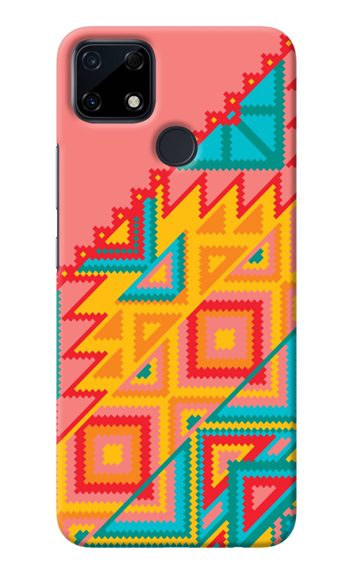 Aztec Tribal Realme Narzo 30A Back Cover