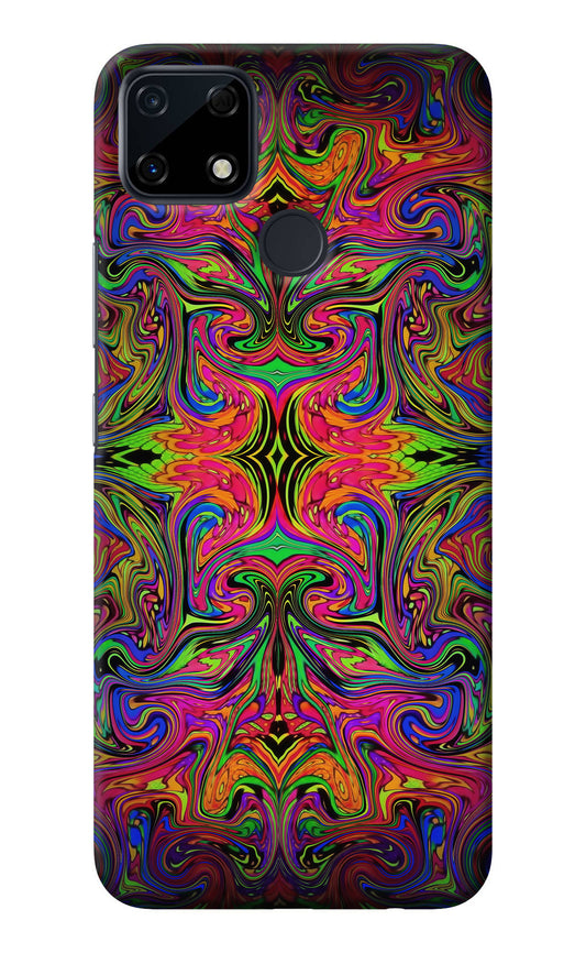 Psychedelic Art Realme Narzo 30A Back Cover