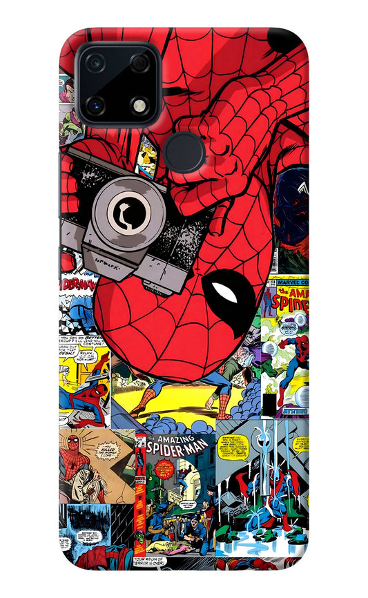Spider Man Realme Narzo 30A Back Cover