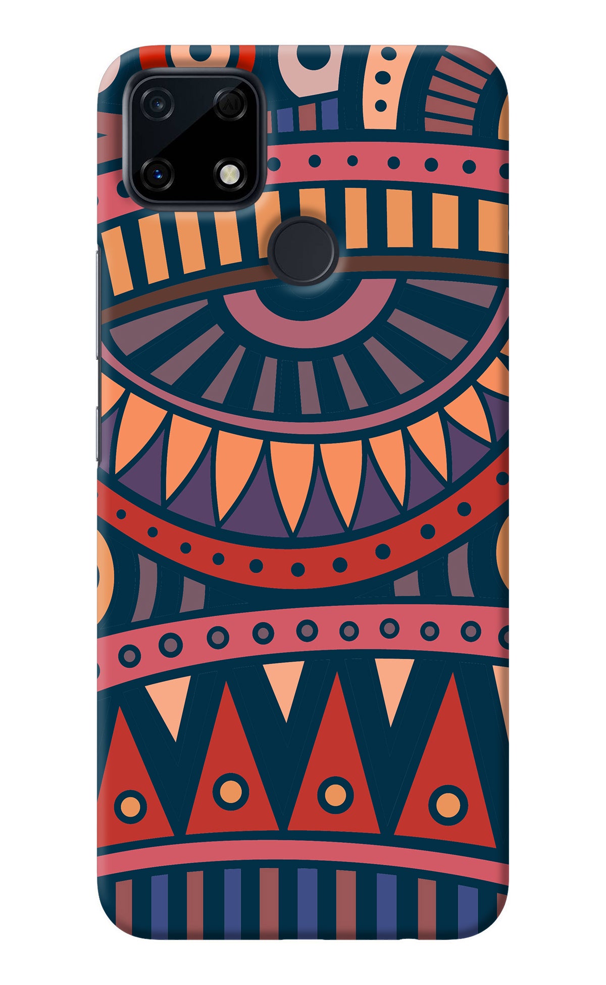 African Culture Design Realme Narzo 30A Back Cover