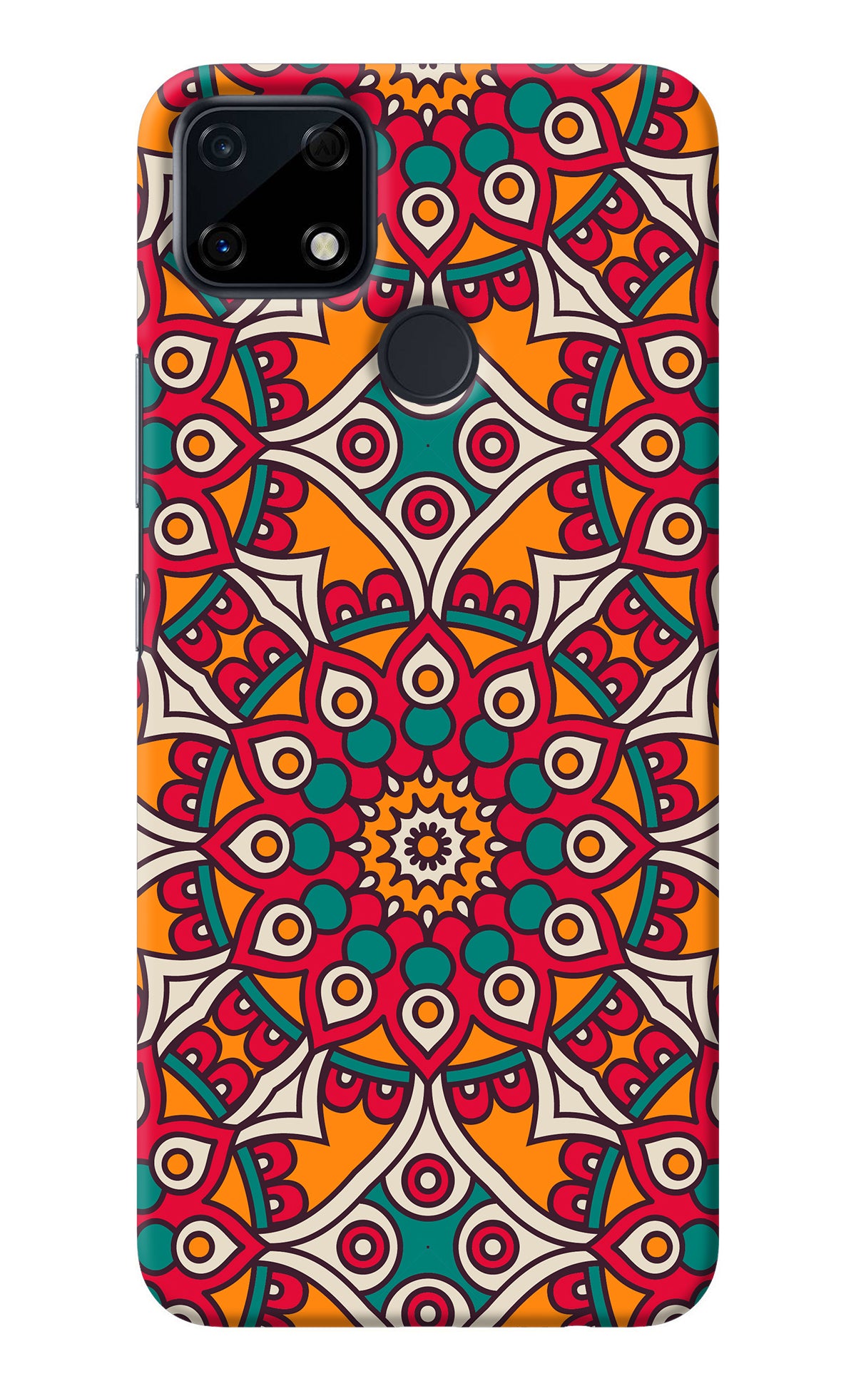 Mandala Art Realme Narzo 30A Back Cover