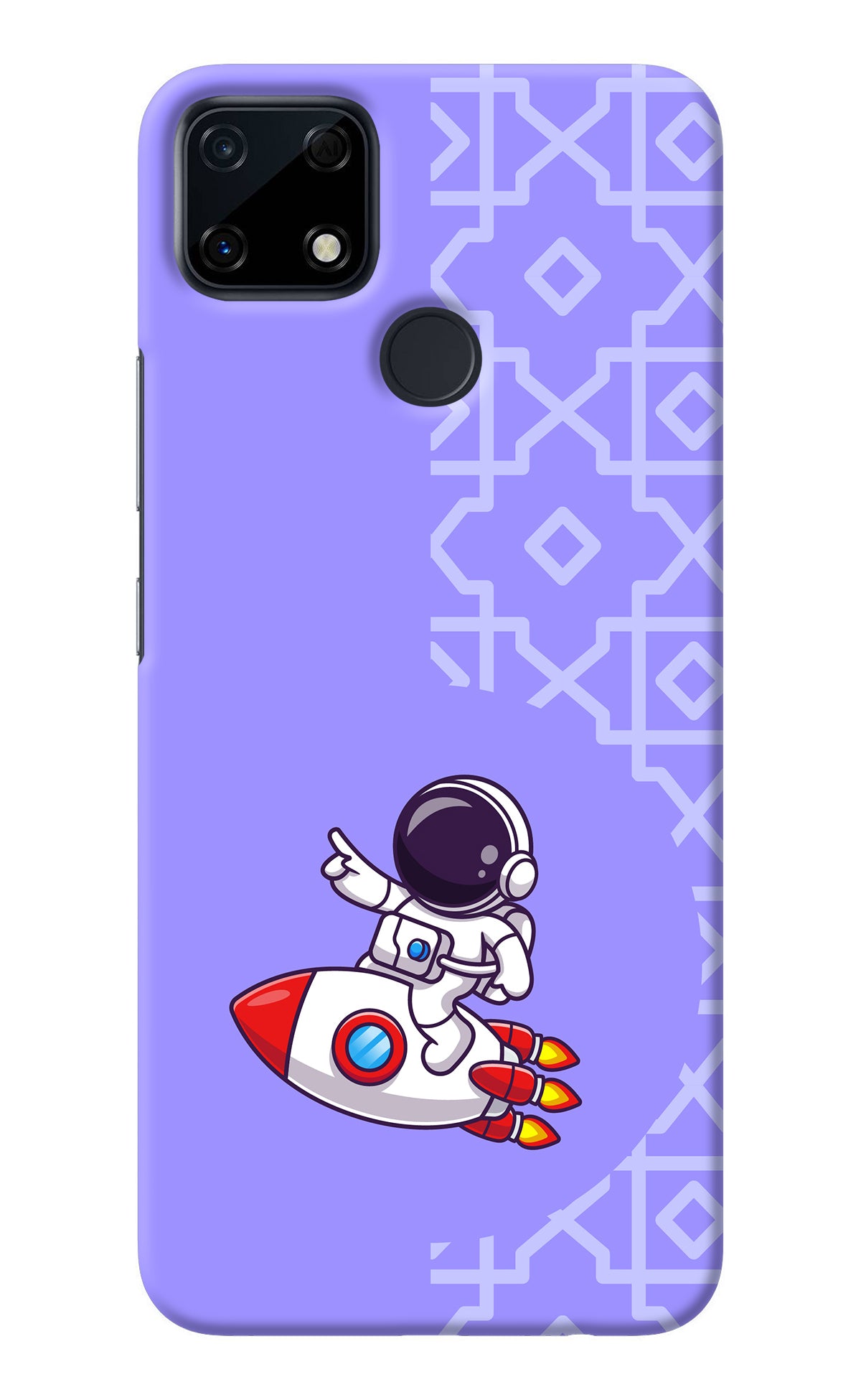 Cute Astronaut Realme Narzo 30A Back Cover