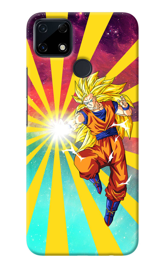 Goku Super Saiyan Realme Narzo 30A Back Cover