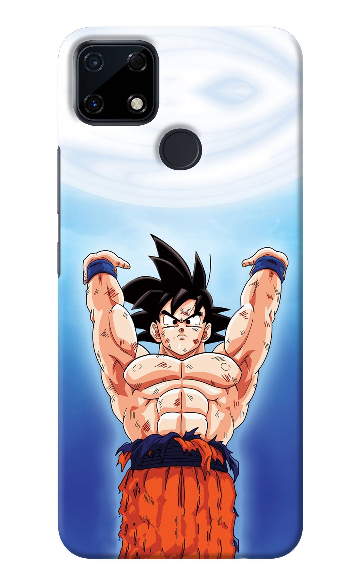 Goku Power Realme Narzo 30A Back Cover