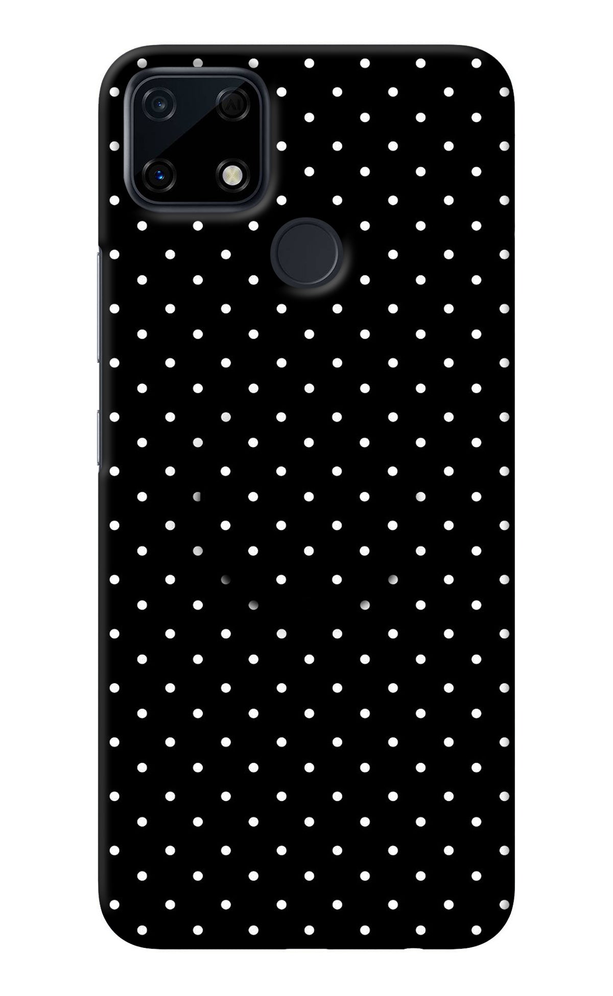 White Dots Realme Narzo 30A Pop Case