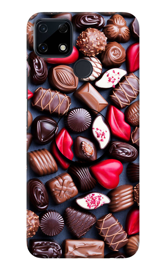 Chocolates Realme Narzo 30A Pop Case