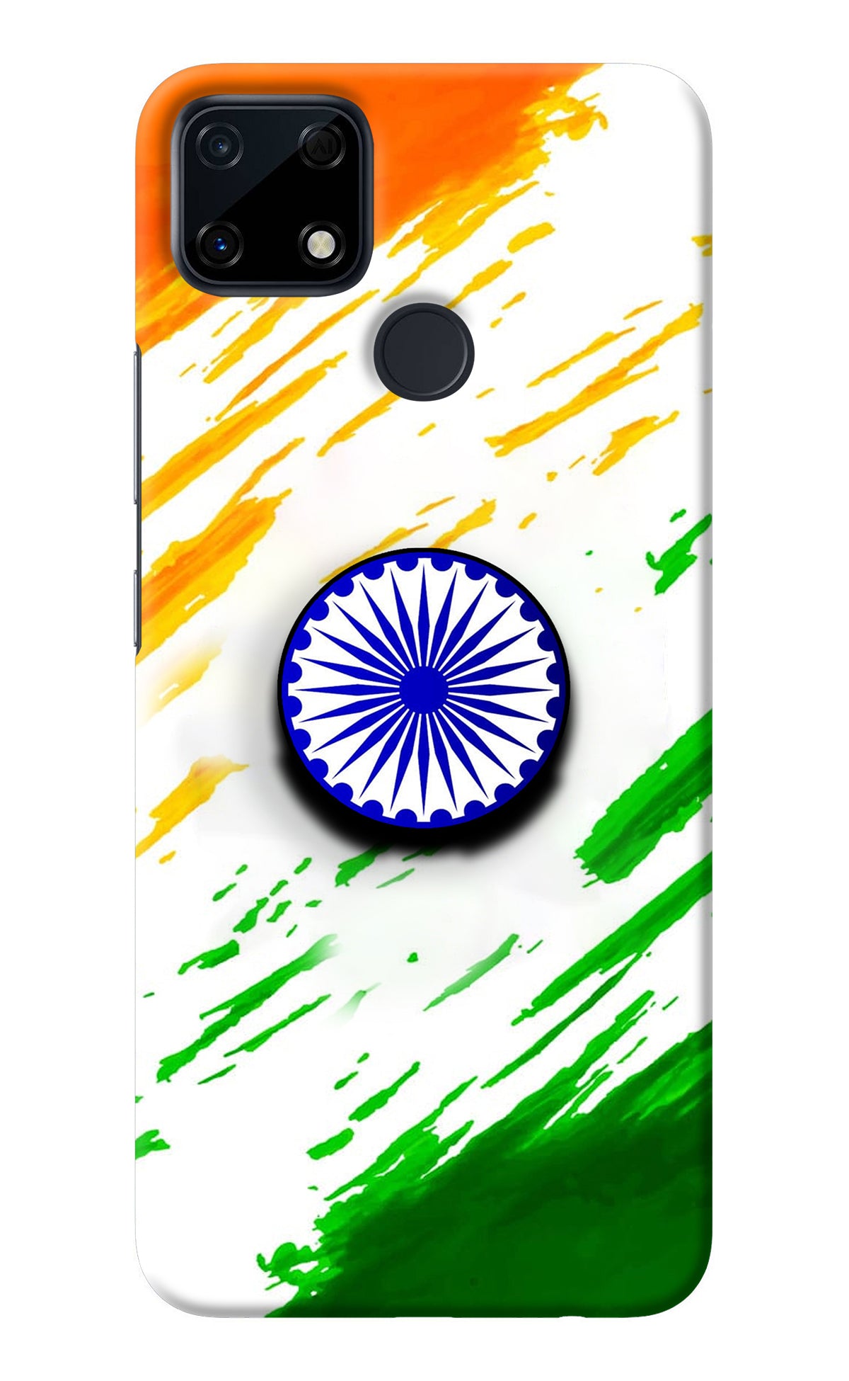 Indian Flag Ashoka Chakra Realme Narzo 30A Pop Case