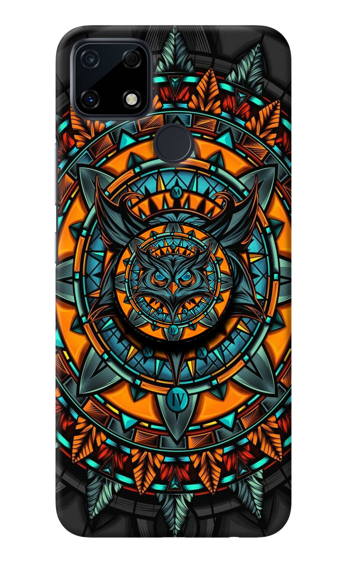 Angry Owl Realme Narzo 30A Pop Case