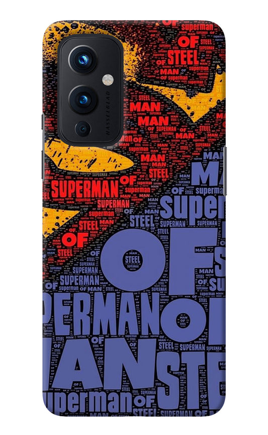 Superman Oneplus 9 Back Cover
