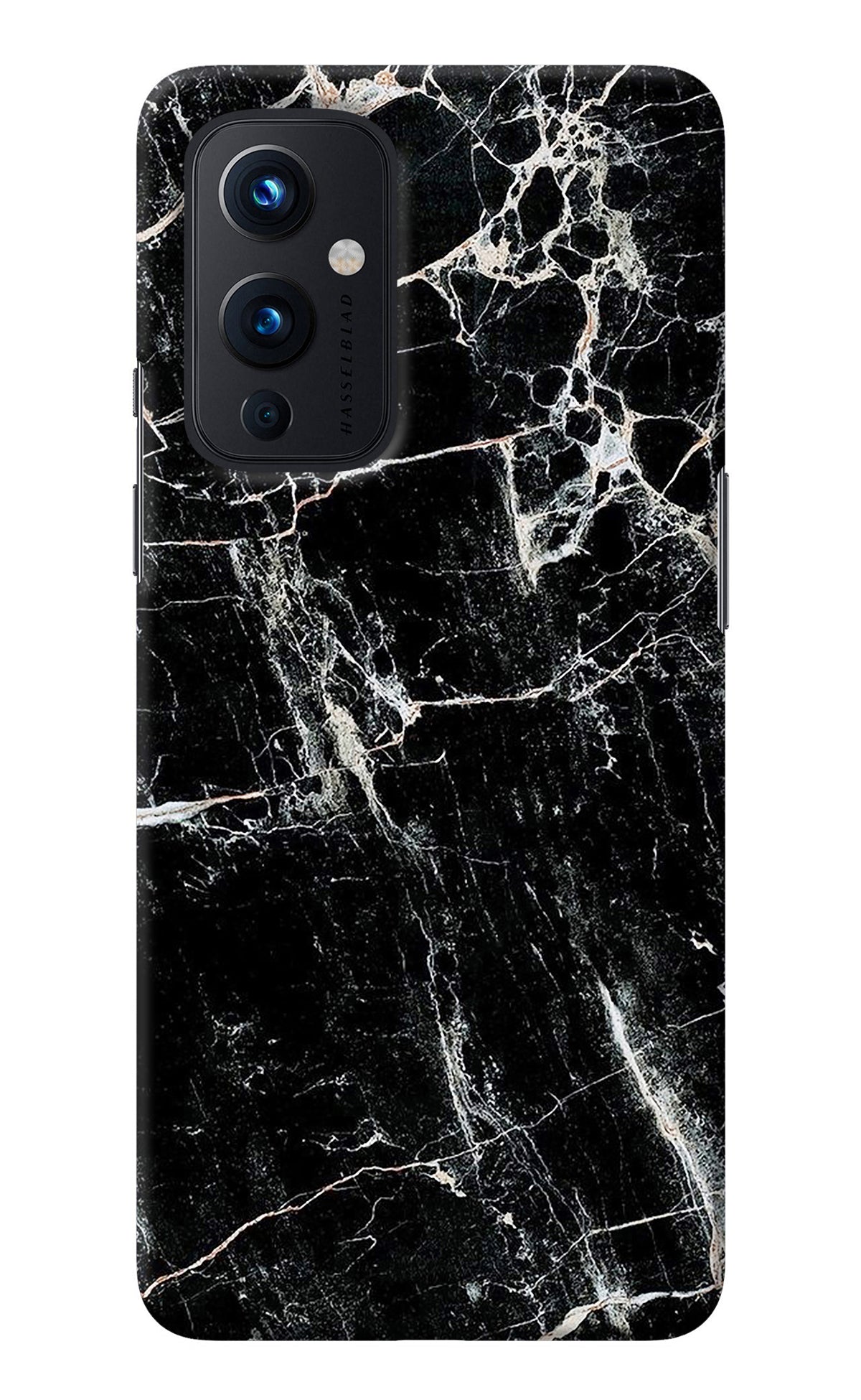 Black Marble Texture Oneplus 9 Back Cover