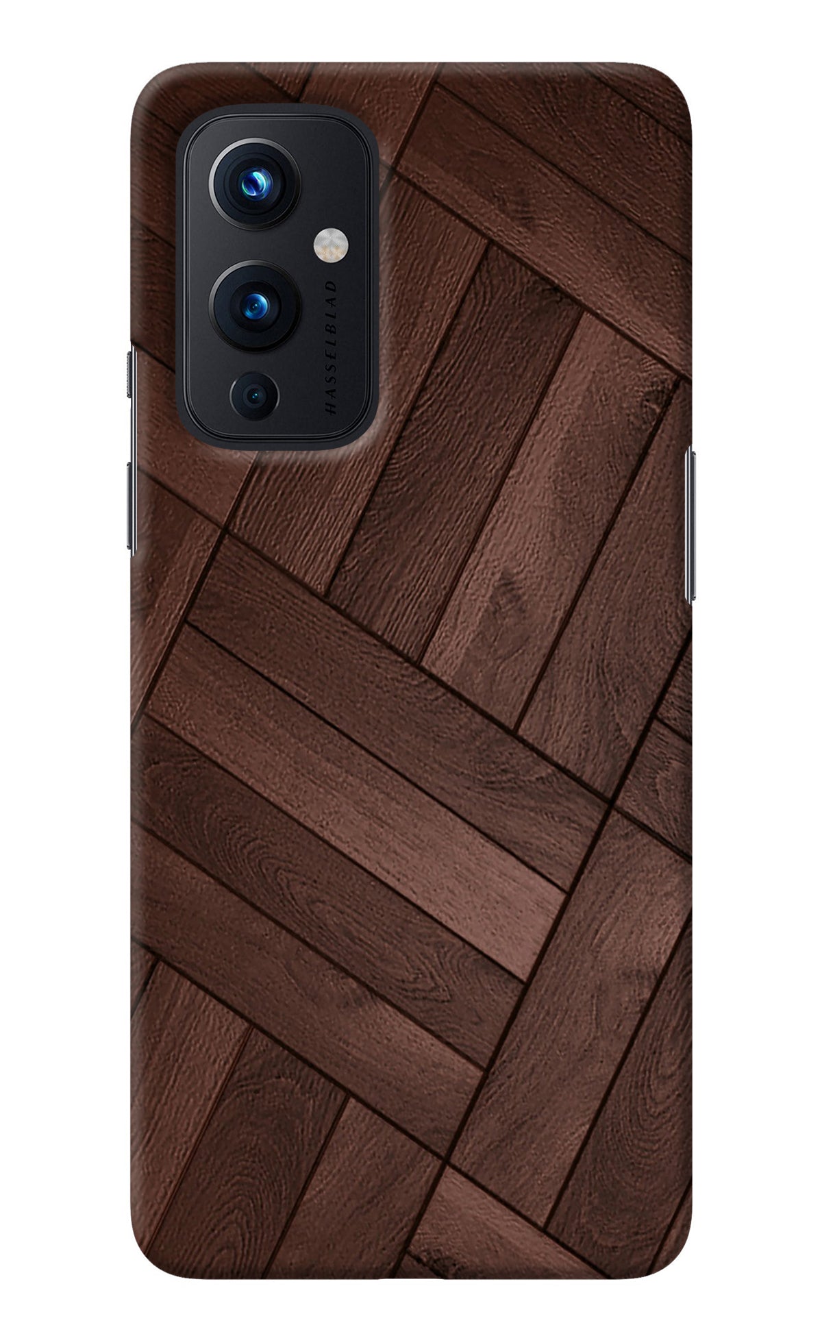 Wooden Texture Design Oneplus 9 Back Cover