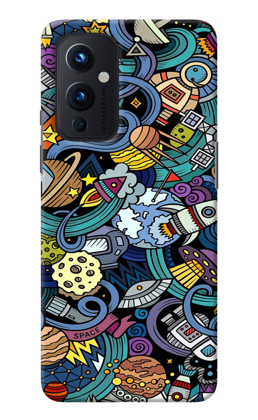 Space Abstract Oneplus 9 Back Cover