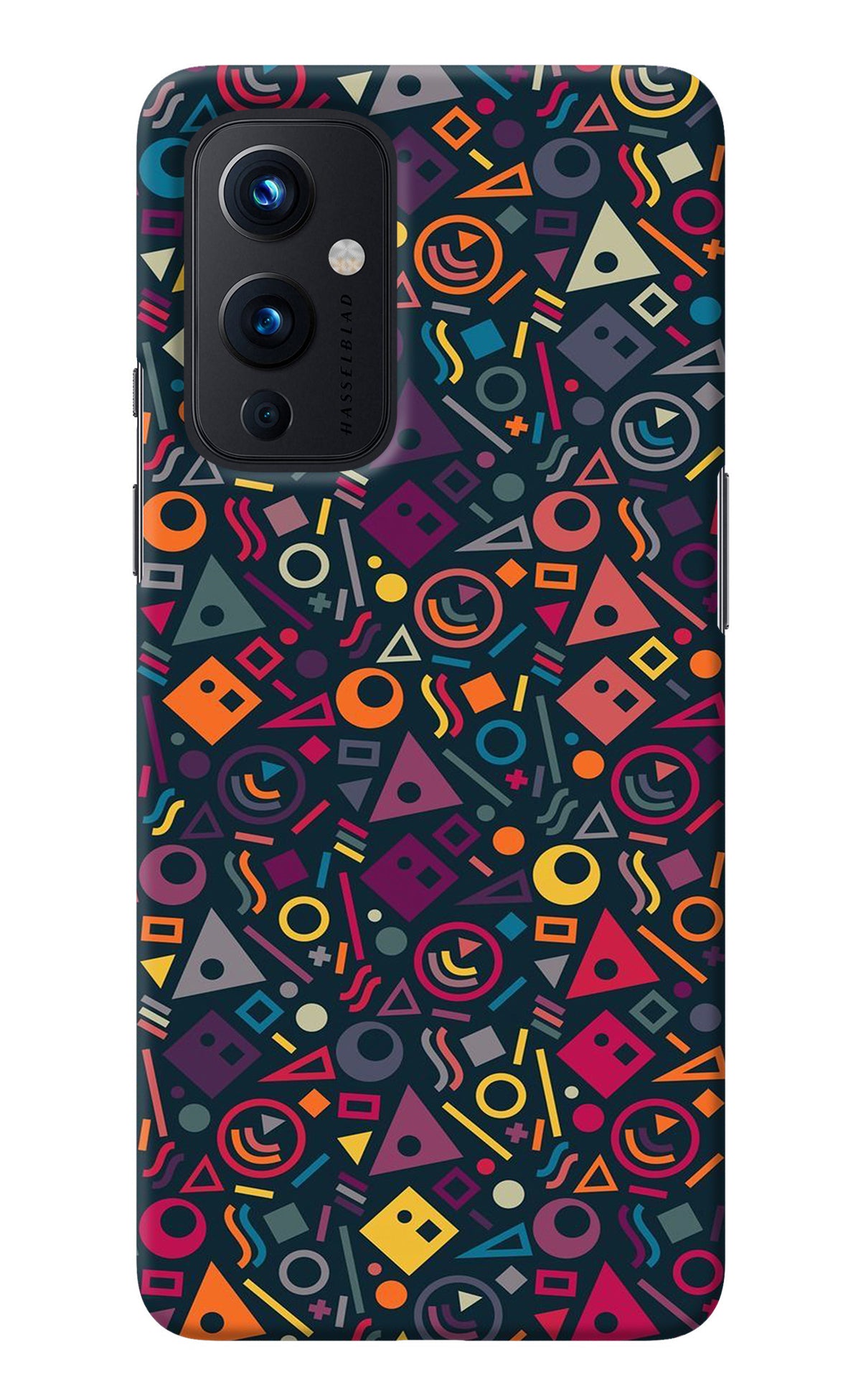 Geometric Abstract Oneplus 9 Back Cover
