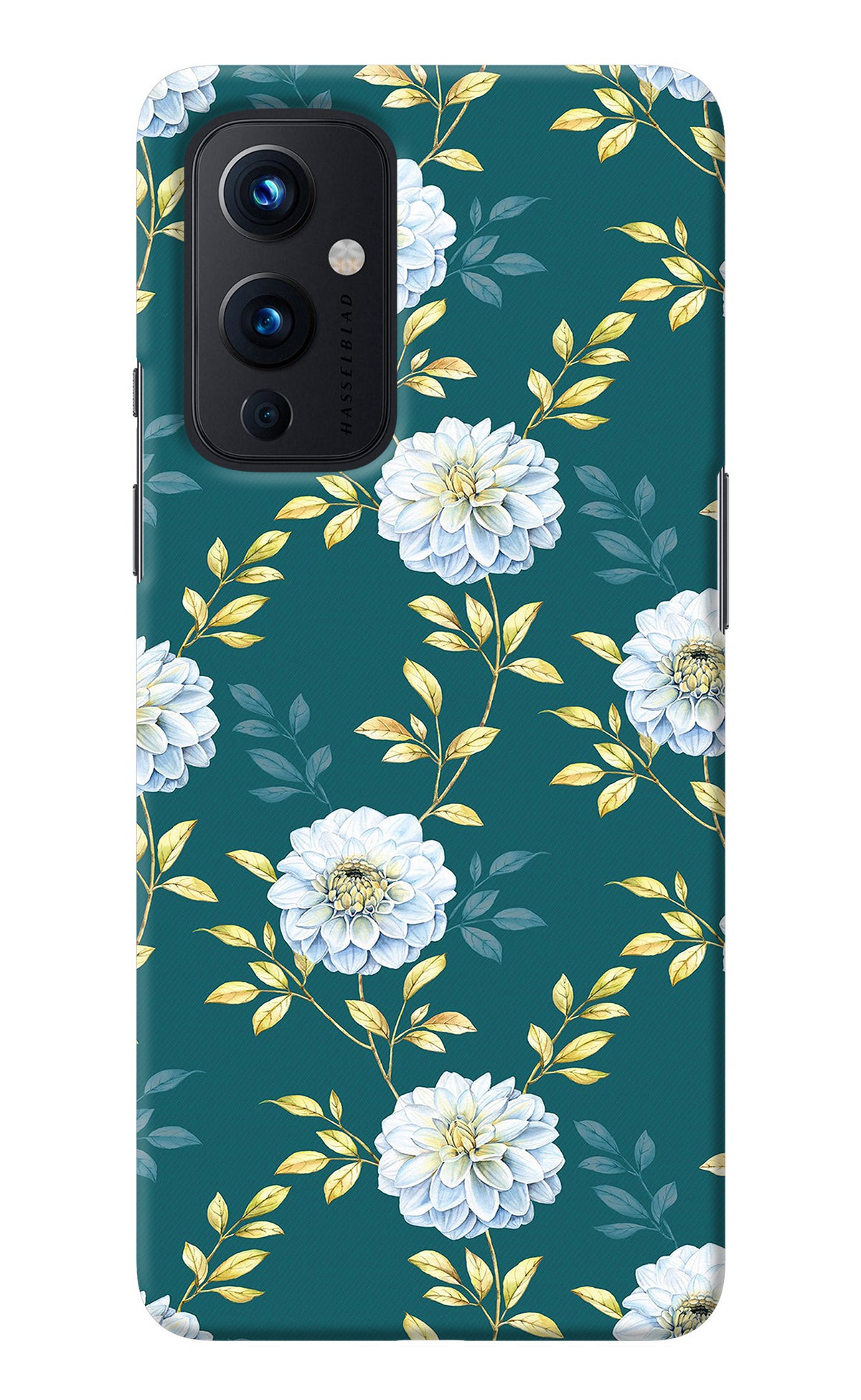 Flowers Oneplus 9 Back Cover