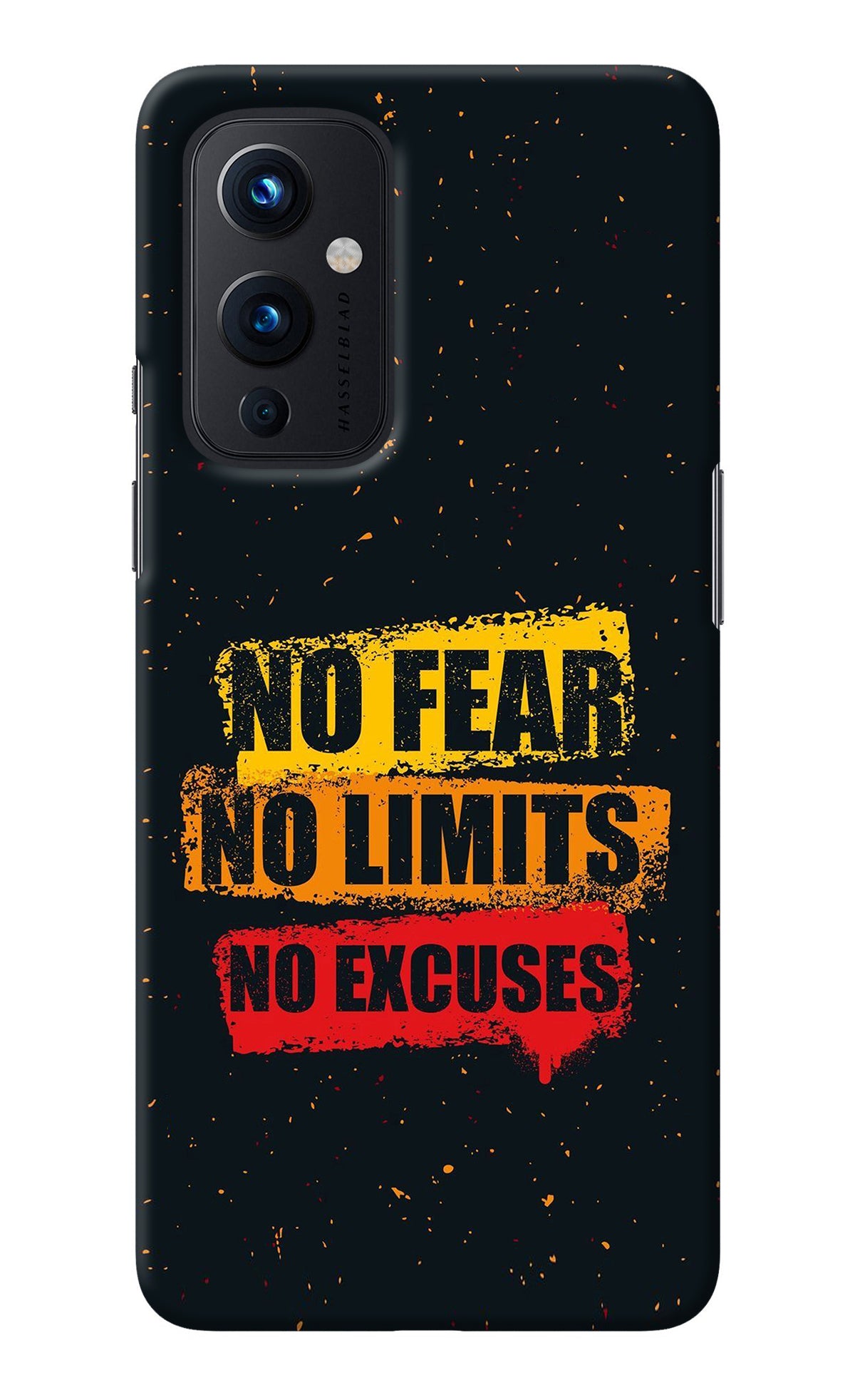 No Fear No Limits No Excuse Oneplus 9 Back Cover