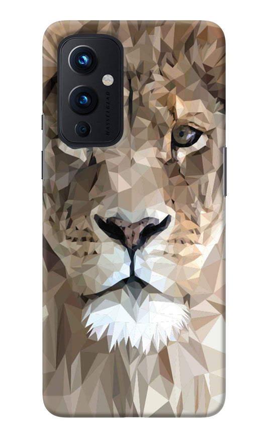 Lion Art Oneplus 9 Back Cover