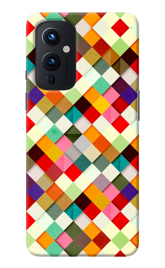 Geometric Abstract Colorful Oneplus 9 Back Cover