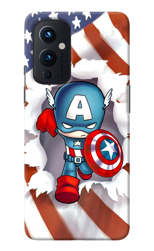 Captain America Oneplus 9 Back Cover
