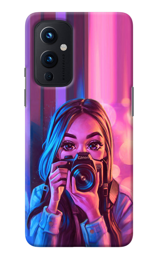 Girl Photographer Oneplus 9 Back Cover