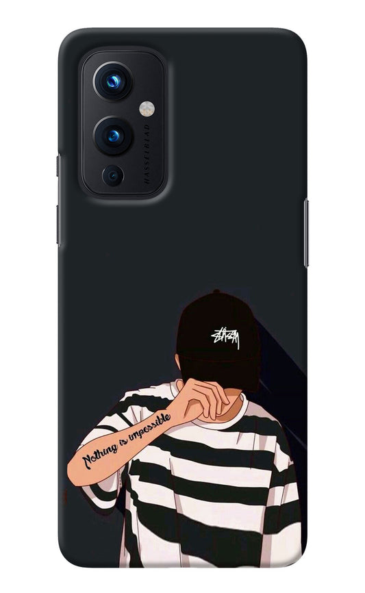 Aesthetic Boy Oneplus 9 Back Cover