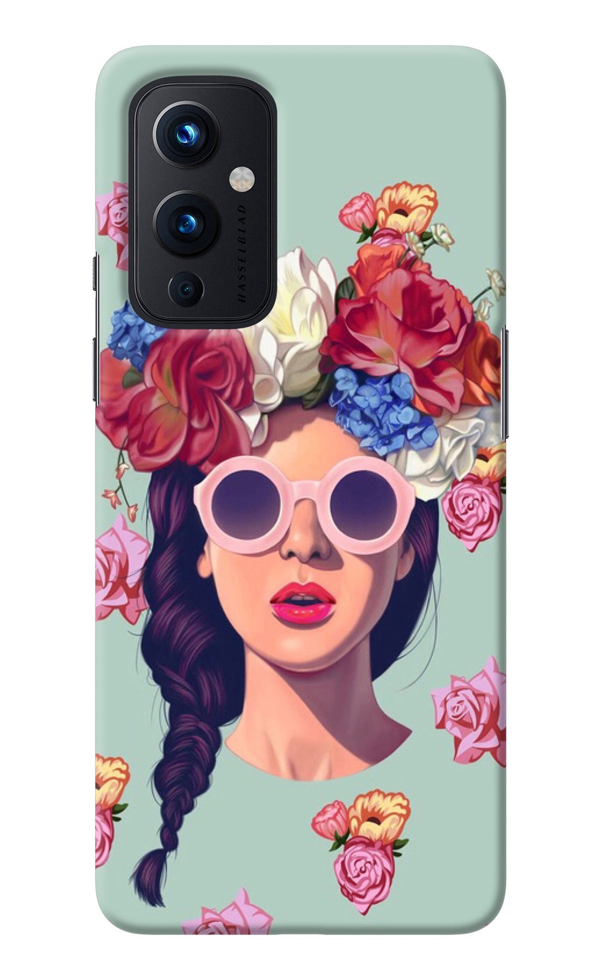 Pretty Girl Oneplus 9 Back Cover