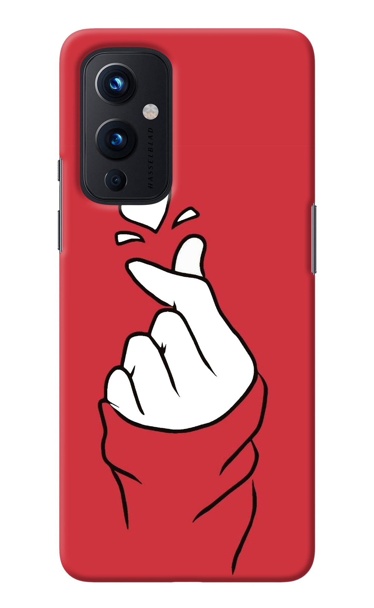 Korean Love Sign Oneplus 9 Back Cover